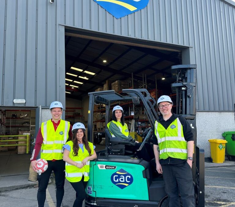 Fully-electric Forklift Fleet for Greener Logistics