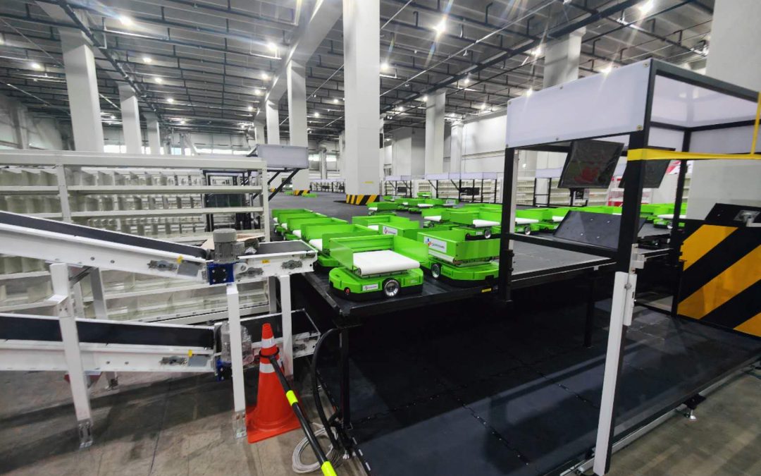 Olive Young deploys robots for logistics