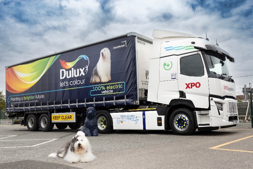 Akzonobel launches fleet with fully electric trucks