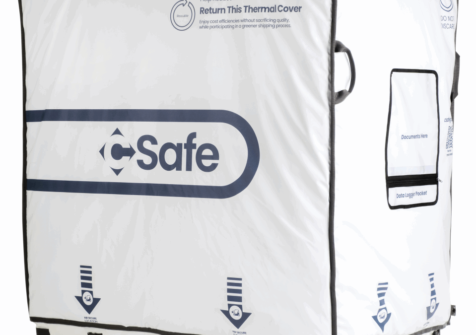 CSafe strengthens temperature-controlled shipping with launch of a reusable thermal cover