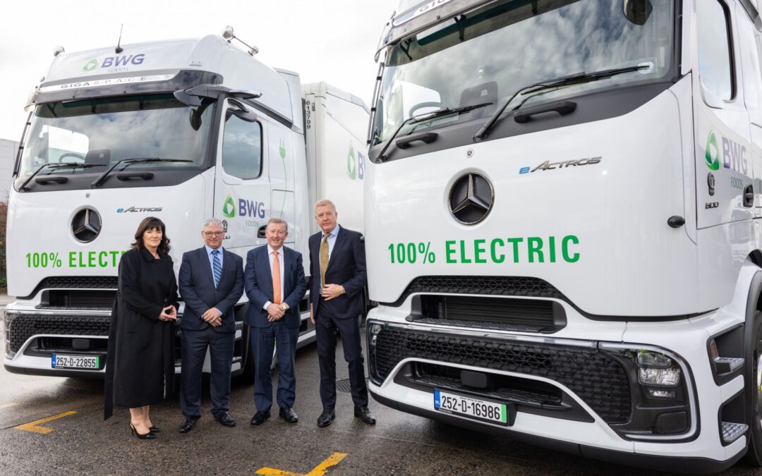 BWG Foods adds Mercedes-Benz eActros 600 to the fleet