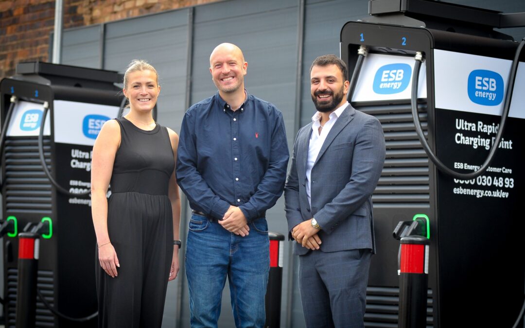 ESB Energy Unveils New Six-Bay Ultra Rapid EV Charging Hub in Birmingham