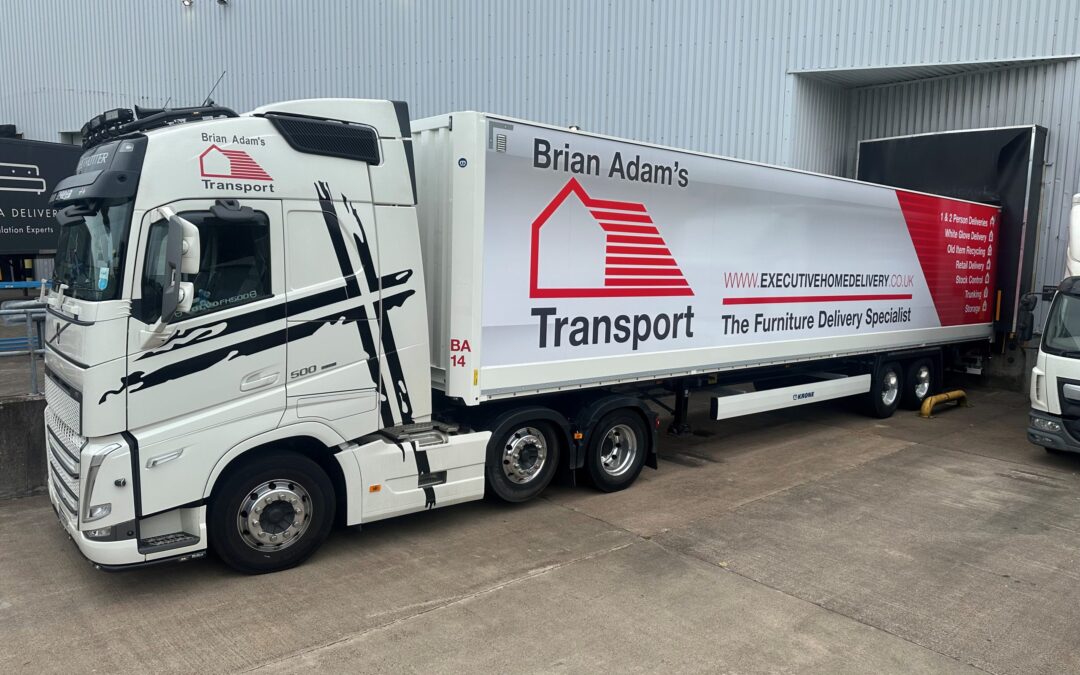 Brian Adam’s Transport boosts white-glove fleet with new trailers from KRONE