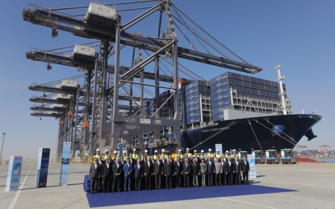 Egypt’s first semi-automated terminal opens