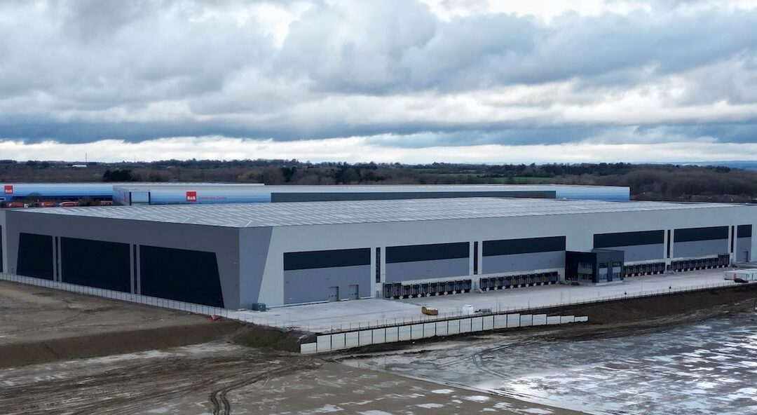 Developer completes first warehouse at massive new logistics hub