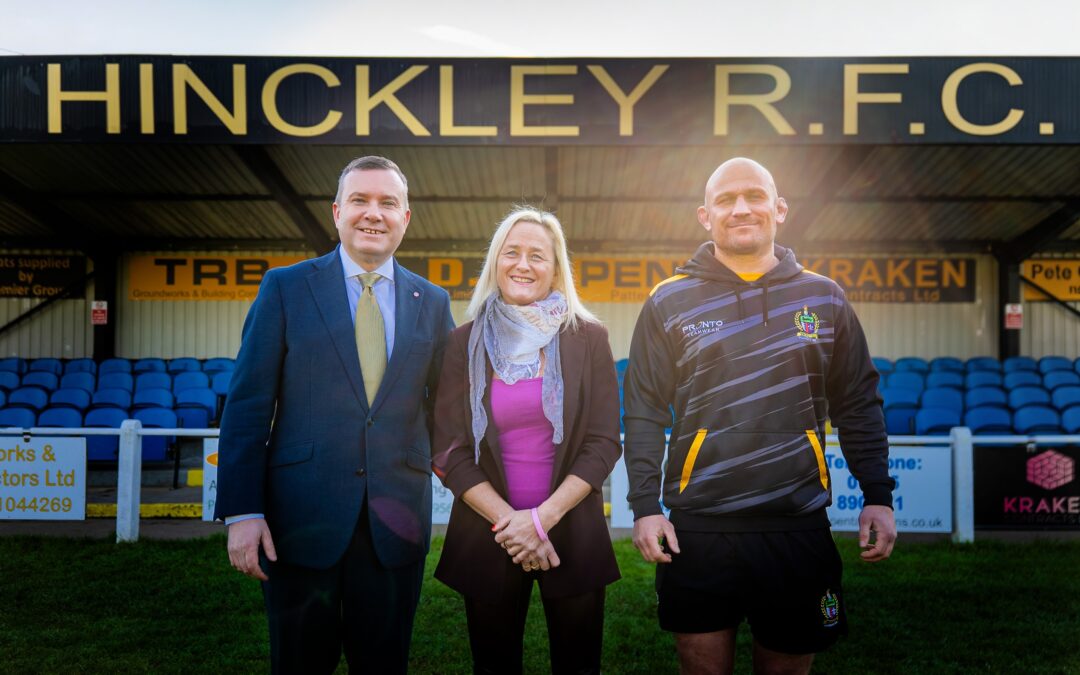 DPD UK confirms three year deal with Hinckley RFC for Community Sporting Hub