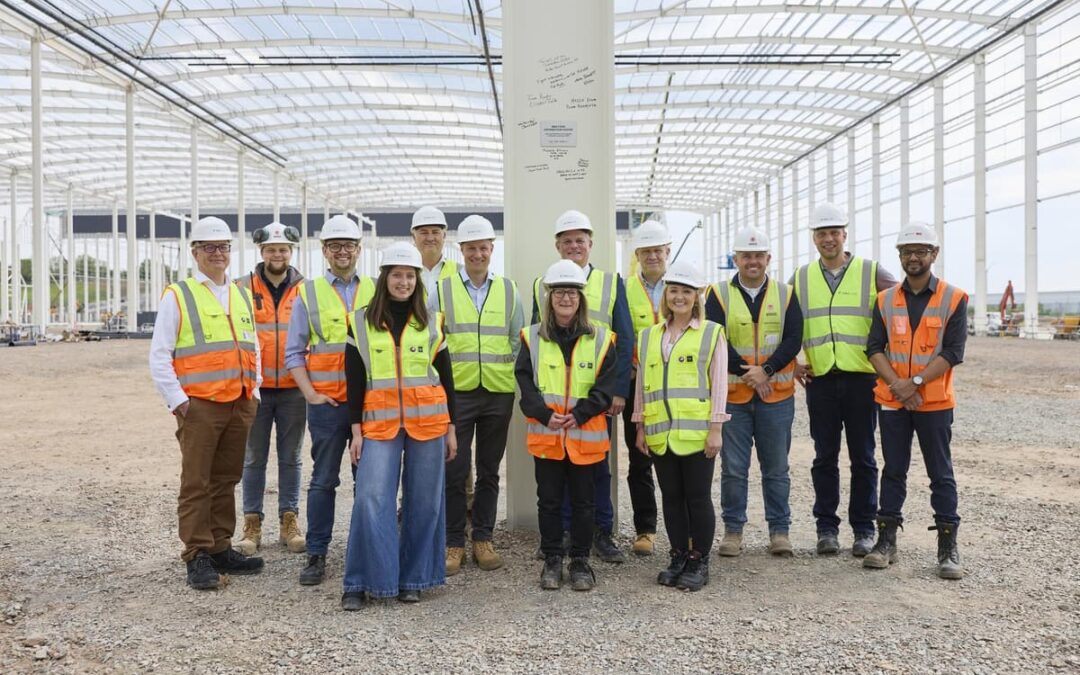 Marks & Spencer begins construction on landmark automated food distribution centre