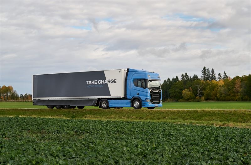 Scania’s new under cab battery module and Megawatt Charging System now available for order