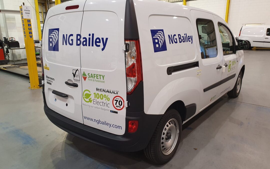 NG Bailey Group accelerates fleet transformation with Webfleet